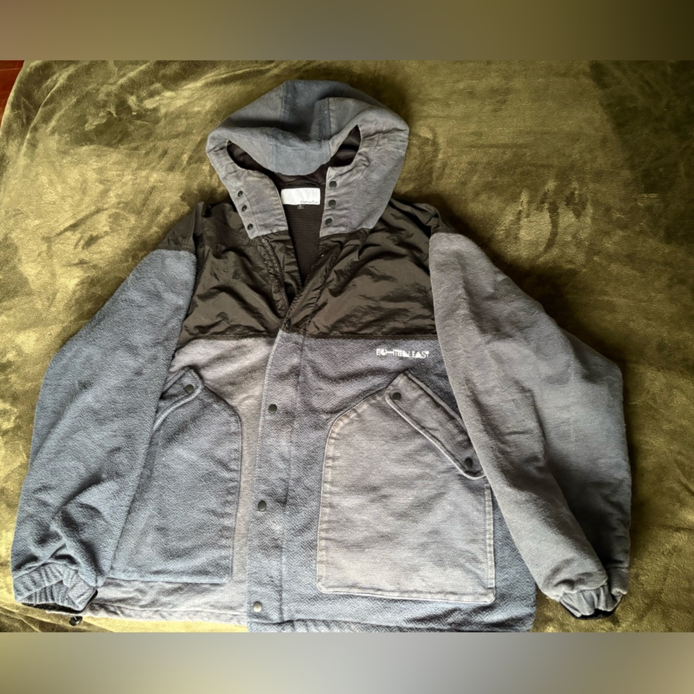 18 East Deep Slate Patchwork Jacket - image 2